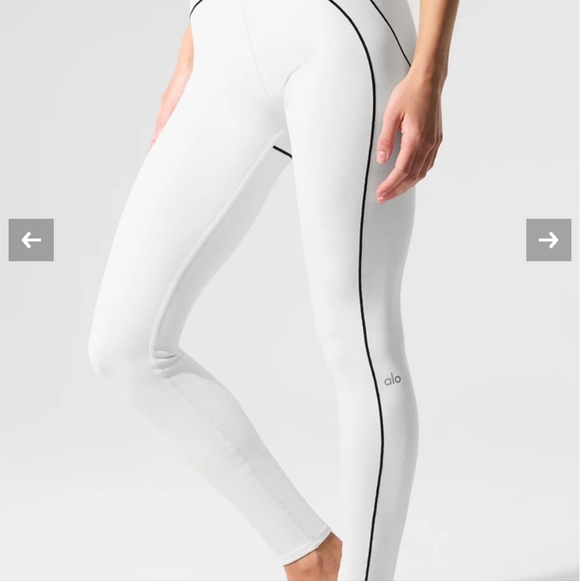 Alo-Airbrush High-Waist Heart Throb Bra & Legging Set -NWT - Picture 9 of 12